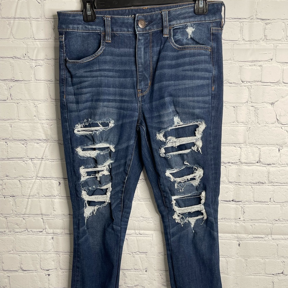 American Eagle Ripped jeans size 12 regular